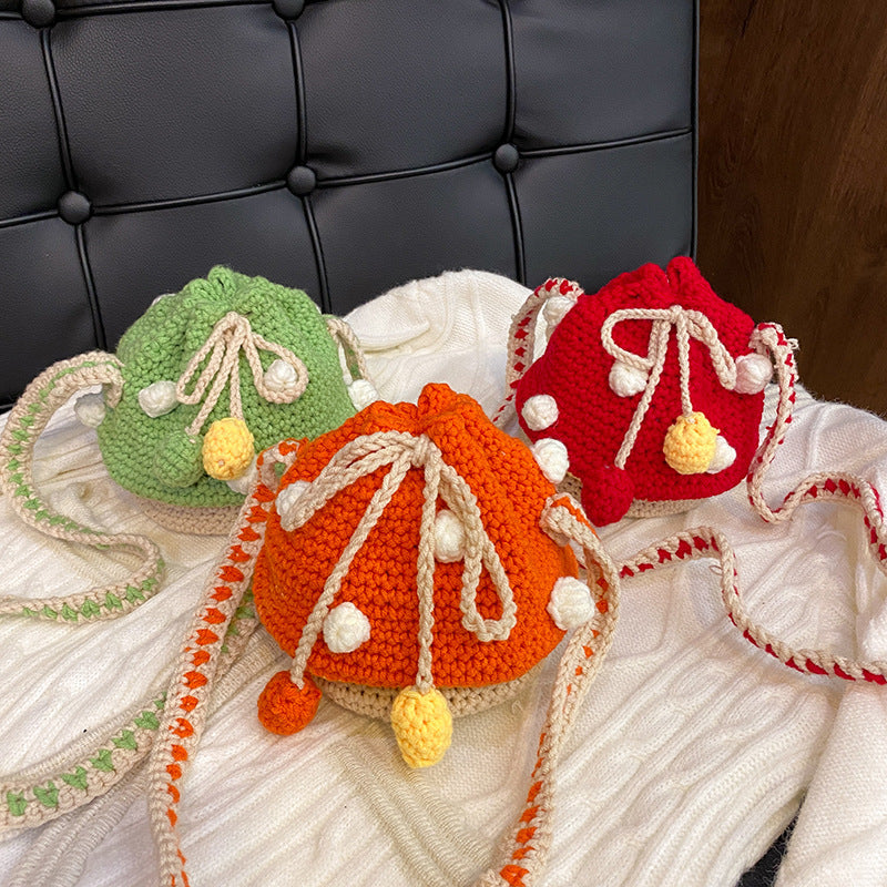 New Style Hand-knitted Wool Handbags