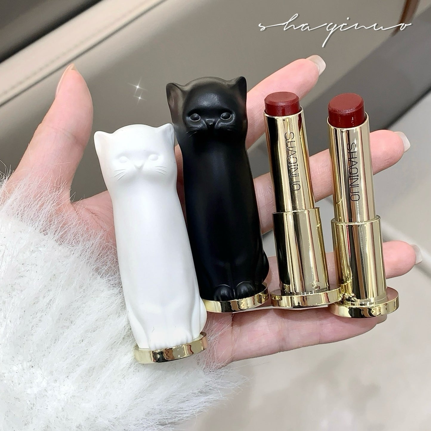 Meow Meow Moisturizing Colored Lipstick Anti-chapping Fade Lip Lines