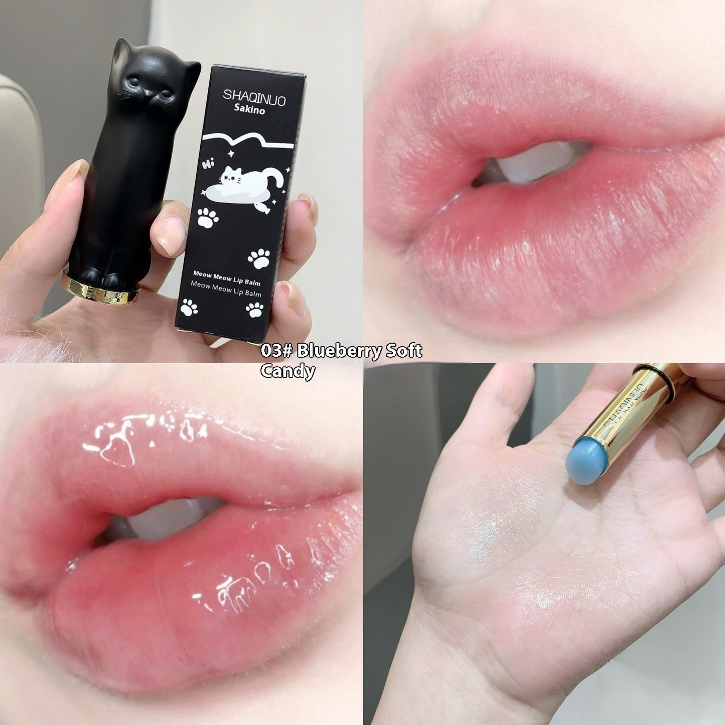 Meow Meow Moisturizing Colored Lipstick Anti-chapping Fade Lip Lines
