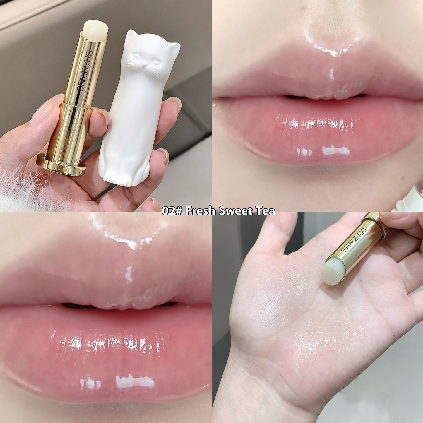 Meow Meow Moisturizing Colored Lipstick Anti-chapping Fade Lip Lines