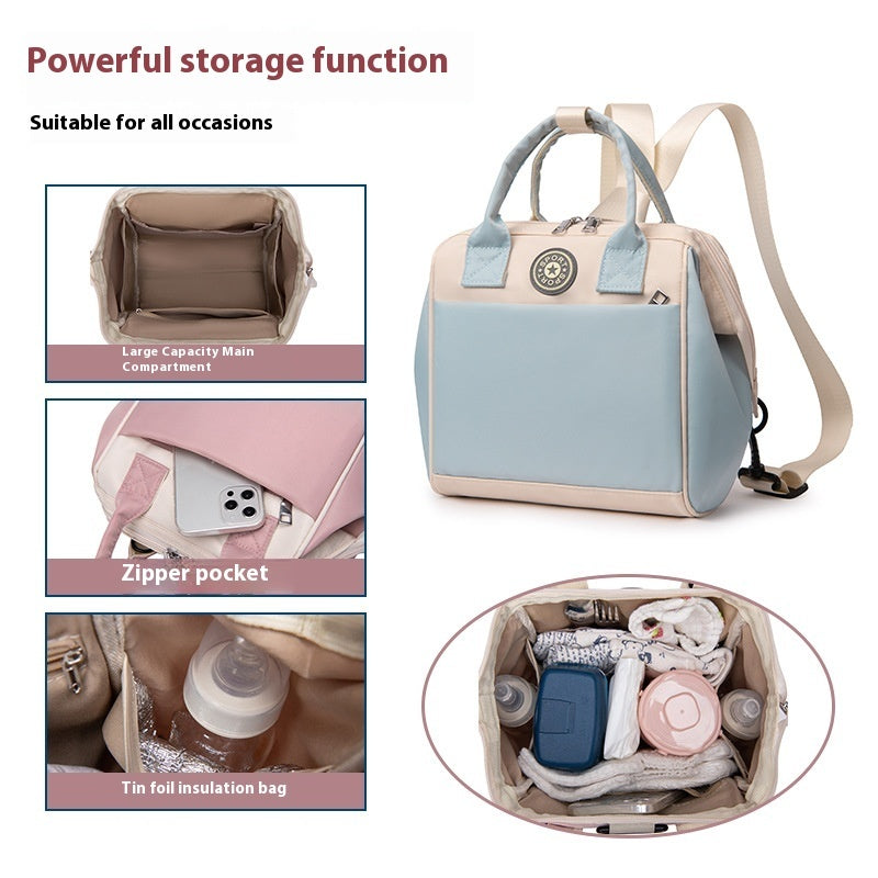 Anti-Aging Fashion Mother And Baby Out Lightweight Backpacks Handbag