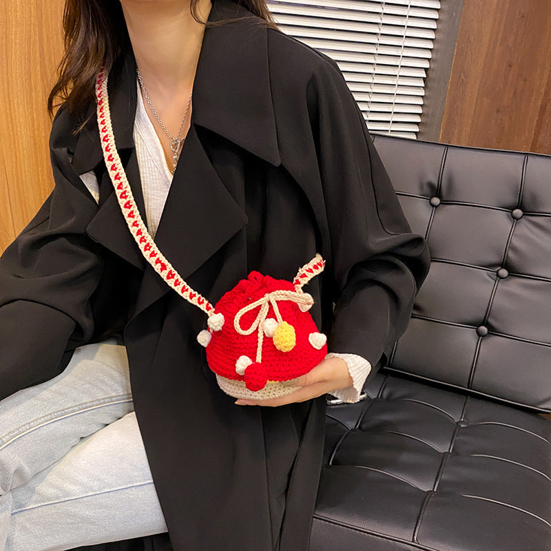 New Style Hand-knitted Wool Handbags